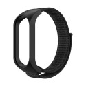 Řemínek nylon pro Xiaomi Mi Band 5/6/7 – černý