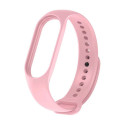 Řemínek SILICONE pro Xiaomi Mi Band 5/6/7 - růžová (06)