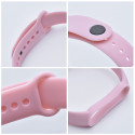 Řemínek SILICONE pro Xiaomi Mi Band 5/6/7 - růžová (06)