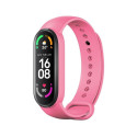 Řemínek SILICONE pro Xiaomi Mi Band 5/6/7 - růžová (06)