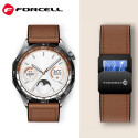 Řemínek Forcell F-DESIGN FS20 pro Samsung Galaxy Watch 22 mm - čern