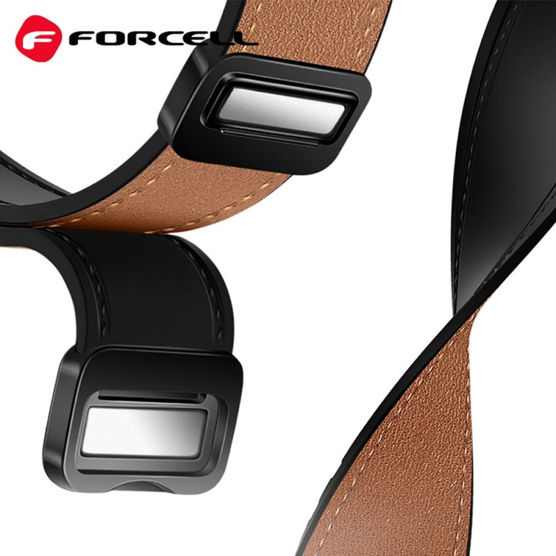 Řemínek Forcell F-DESIGN FS20 pro Samsung Galaxy Watch - hnědý