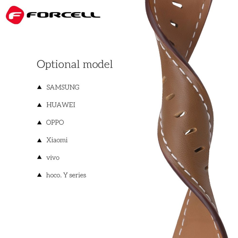 Řemínek Forcell F-Design FS21 pro Samsung Galaxy Watch - černá