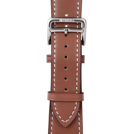 Řemínek Forcell F-Design FA20 pro Apple Watch 38/40/41 - hnědý