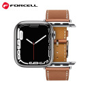 Řemínek Forcell F-Design FA20 pro Apple Watch 38/40/41 - hnědý