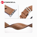 Řemínek Forcell F-Design FA20 pro Apple Watch 38/40/41 - hnědý