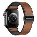 Forcell F-Design FA21 řemínek pro Apple Watch 38/40/41 – hnědý