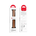 Řemínek Forcell F-Design FA21 pro Apple Watch 42/44/45/49 mm hnědá