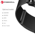 Řemínek Forcell F-Design FS11 22 mm pro Galaxy Watch – stříbrný