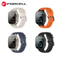 Řemínek Forcell F-Design FA06 pro Apple Watch - bílý