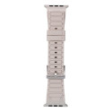 Řemínek Forcell F-Design FA06 pro Apple Watch - bílý