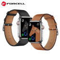 Řemínek Forcell F-Design FA20 pro Apple Watch 38/40/41 – černý