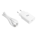 Nabíječka Blue Star TFK-TC-1099C 18W PD/Quick Charge - bílá