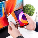 Nabíječka Blue Star TFK-TC-1099C 18W PD/Quick Charge - bílá