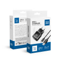 Blue Star TFK-TC-1100B 10W nabíječka USB A/USB-C – černá