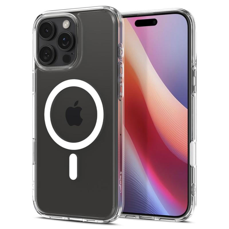Spigen Ultra Hybrid "T" Mag MagSafe pouzdro pro iPhone 16 Pro Max – bílé