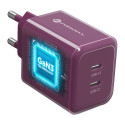 Forcell F-ENERGY GaN III 60W (2x USB-C) burgund