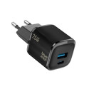 Nabíječka Blue Star Nano GaN 25W VT-331 černá