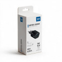 Nabíječka Blue Star Nano GaN 45W USB-C + USB-A - černá