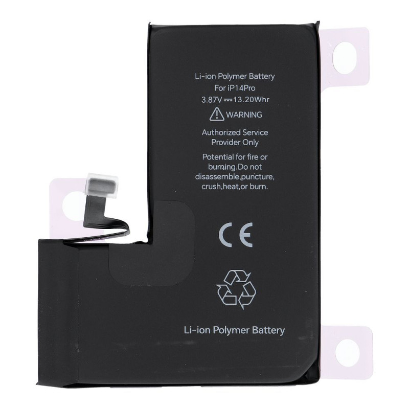 Baterie JCID pro iPhone 14 Pro - vysoká kapacita 3410 mAh