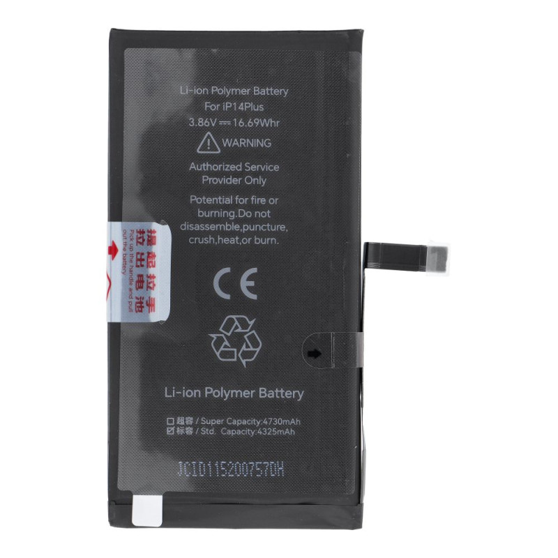 Baterie JCID pro iPhone 14 Plus - standardní kapacita