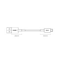 BASEUS CALYS-B02 Superior datový a nabíjecí kabel USB/Lightning 12W, 1,5m, bílý