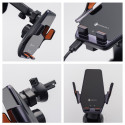 Forcell F-GRIP HS6 držák do auta 15W černý