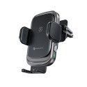 Forcell F-GRIP GRAND 15W bezdrátový držák do auta – stříbrný