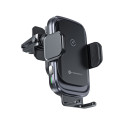 Forcell F-GRIP GRAND 15W bezdrátový držák do auta – stříbrný