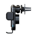 Forcell F-GRIP GRAND 15W bezdrátový držák do auta – stříbrný