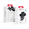 Forcell F-GRIP GRAND 15W bezdrátový držák do auta – stříbrný