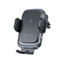 Forcell F-GRIP GRAND 15W bezdrátový držák do auta – stříbrný