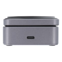 Forcell F-ENERGY FLEX PRO 3v1 nabíječka Qi2 MagSafe - stříbrná