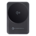 Forcell F-ENERGY FLEX PRO 3v1 nabíječka Qi2 MagSafe - stříbrná
