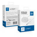 Nabíječka Blue Star Charging Pad 15W MagSafe – bílá
