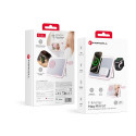 FORCELL F-ENERGY Mag Mirror 3v1 MagSafe nabíječka - růžová