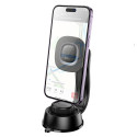 Hoco HW31 držák do auta 15W Qi pro telefon – černý