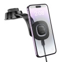 Hoco HW31 držák do auta 15W Qi pro telefon – černý