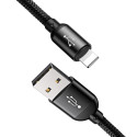 BASEUS CAMLT-BSY01 Odolný Fast Charge 3,5A nabíjecí a datový kabel 3v1, 1,2m, barevný