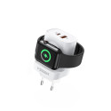 Nabíječka VEGER W002E pro Apple zařízení – bílá 25 W