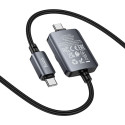Hoco CW66 kabel USB-C 2v1 pro Apple Watch černý
