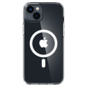 Spigen Ultra Hybrid Mag pouzdro s MagSafe pro iPhone 14 - průhledné bílé