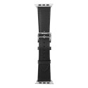 Řemínek Forcell FA20 pro Apple Watch 42/44/45/49 - černý