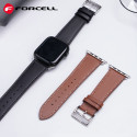 Řemínek Forcell FA20 pro Apple Watch 42/44/45/49 - černý