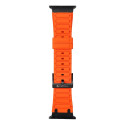 Řemínek Forcell F-Design FA06 pro Apple Watch - oranžová