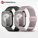 Řemínek Forcell F-Design FA14 pro Apple Watch 38/40/41 mm černý