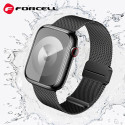 Řemínek Forcell F-Design FA14 pro Apple Watch 38/40/41 mm černý