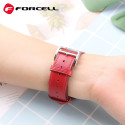 Řemínek Forcell FA20 pro Apple Watch 38/40/41 - červený