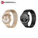 Řemínek Forcell F-DESIGN FS10 pro Galaxy Watch 22 mm - černý
