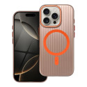 Kryt Simply MagSafe pro iPhone 15 Pro - titanium desert